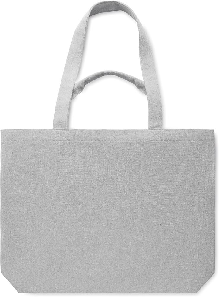 Sac de plage recyclé 320 g/m² personnalisé MALDI BEACH, surface de marquage