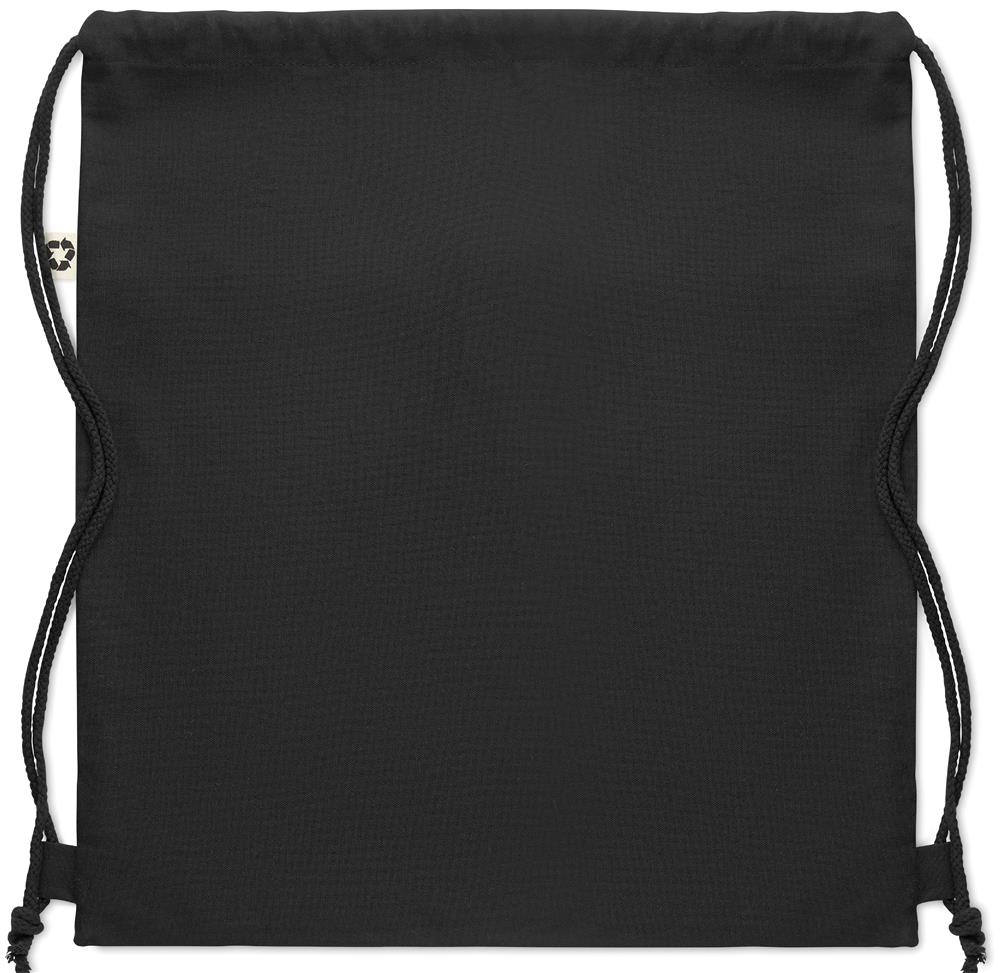 Sac à cordon coton recyclé 220 g/m² personnalisé PANDA BAG, dos