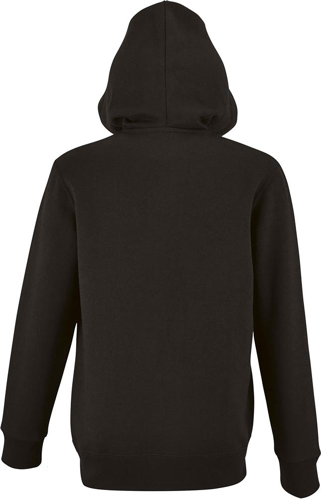 Sweat zippé à capuche enfant personnalisé STONE KIDS, dos