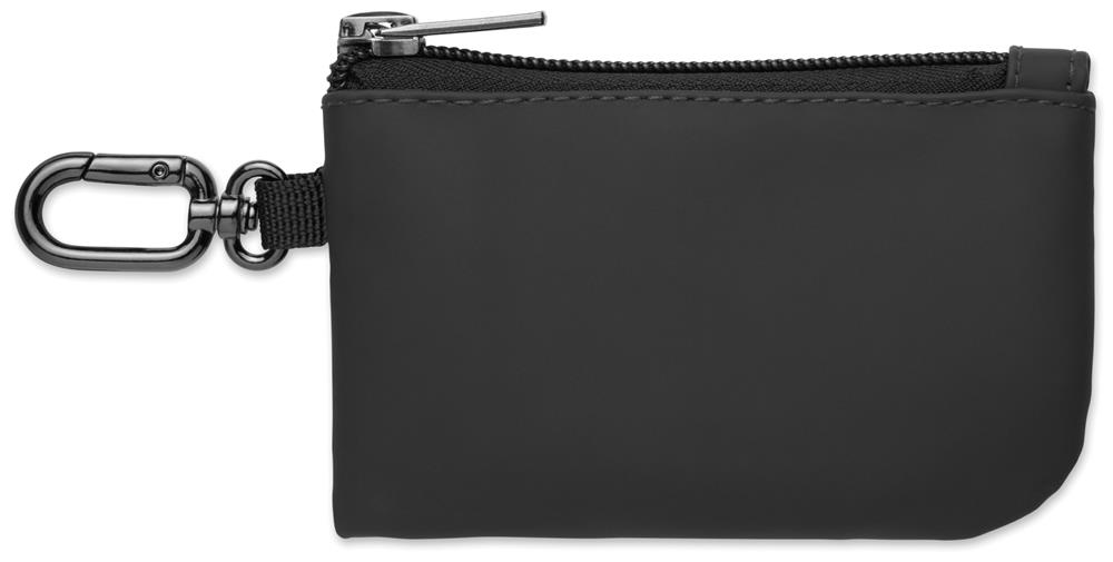 Porte-monnaie PU zippé personnalisé GUARDO, côté 2