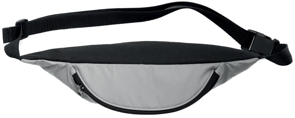 Sac banane réfléchissant personnalisé VISIWAIST, dessus