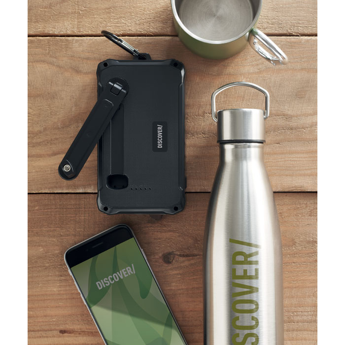 Batterie solaire à dynamo 8000 mAh personnalisée DYA