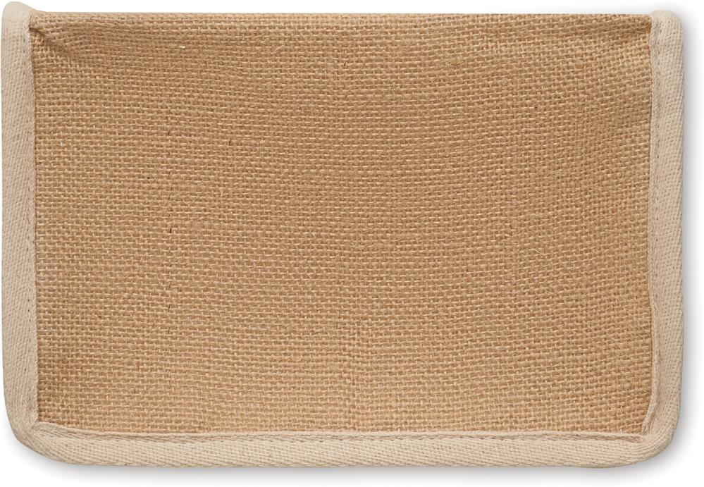Sac isotherme jute 3 L personnalisé LONA, dessus