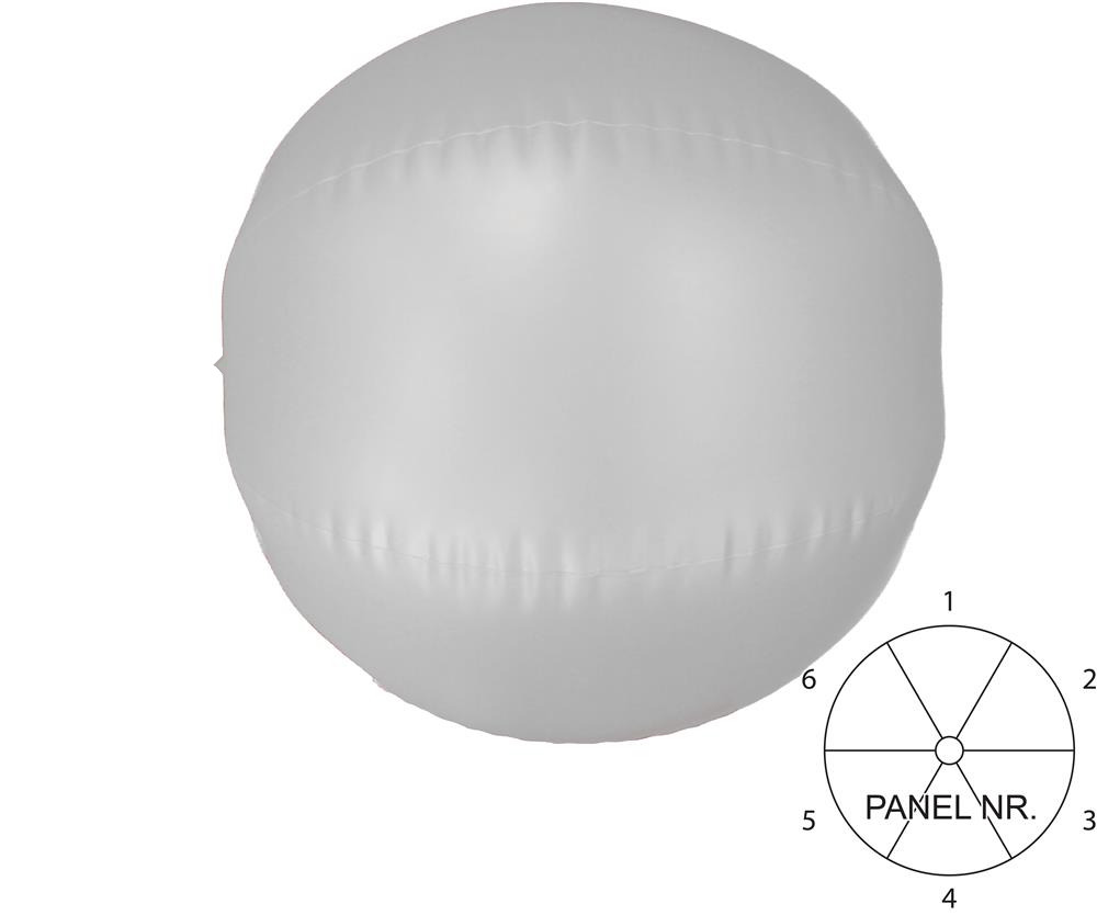 Ballon de plage 40 cm personnalisé PLAY, panneau 1