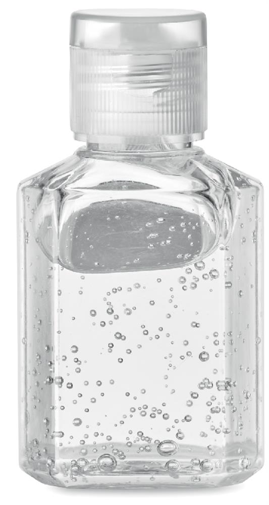 Gel nettoyant mains 30 ml personnalisé GEL 30, devant (étiquette numérique)