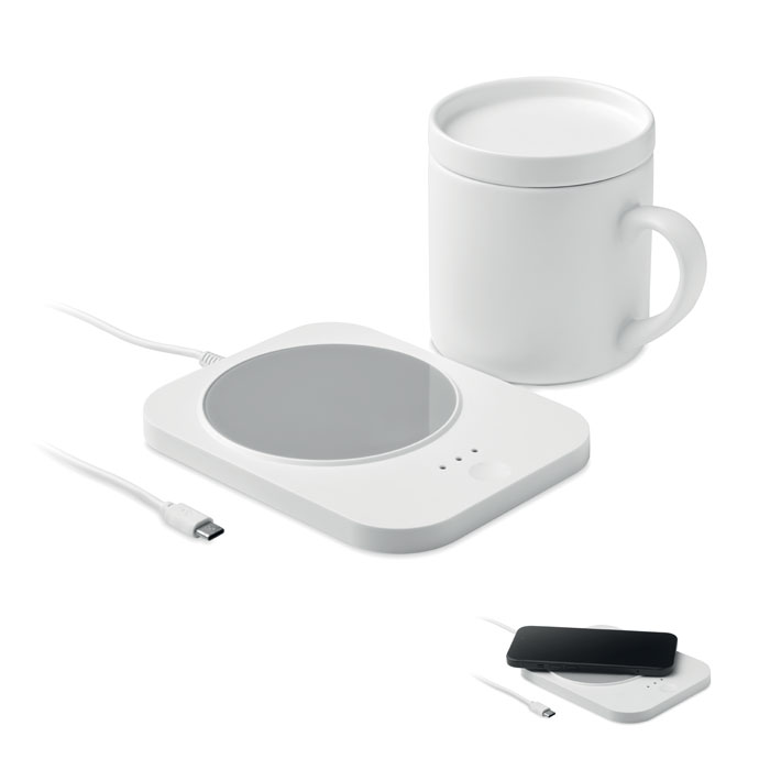 Chauffe-tasse chargeur sans fil 15 W personnalisé SIROTER