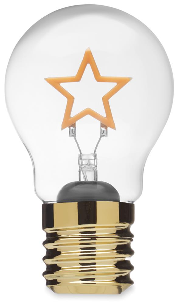 Ampoule LED décorative à filament personnalisée LUMIGLOW, côté 1