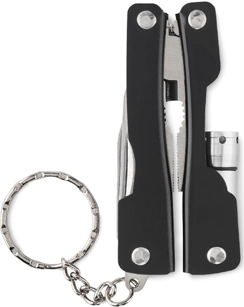 Couteau multi-outils 10 fonctions personnalisé AYUDA, côté 1 gauche