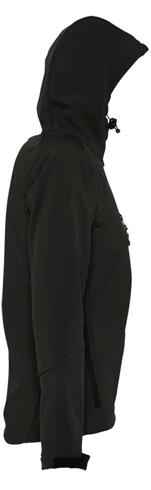 Softshell femme à capuche personnalisée REPLAY WOMEN, manche droite