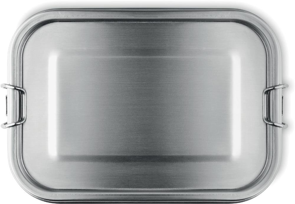 Lunch box inox 750 ml personnalisée CHAN LUNCHBOX, couvercle (étiquette numérique)