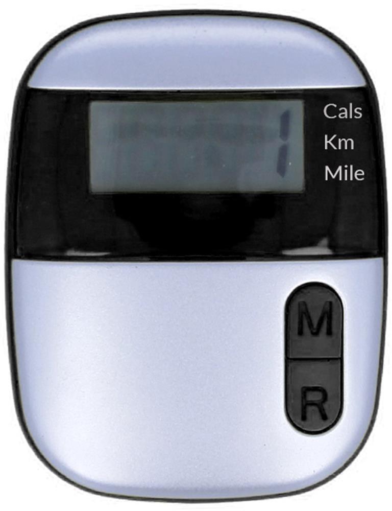 Podomètre ABS compteur de pas personnalisé ONMOOD, dessus