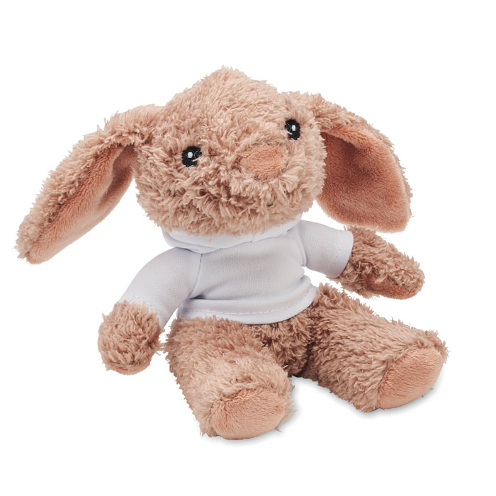 Lapin en peluche personnalisé BUNNY, Blanc