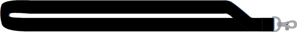 Lanyard tour de cou 20 mm personnalisé SIMPLE LANY, sangles devant