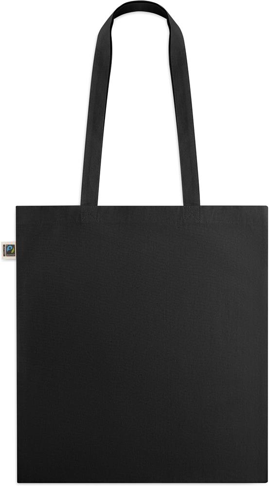 Tote bag coton équitable 180 g/m² personnalisé OSOLE+ COLOUR, dos (transfert numérique)