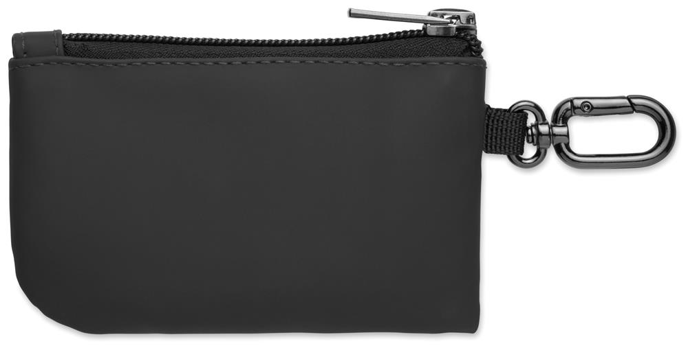 Porte-monnaie PU zippé personnalisé GUARDO, côté 1