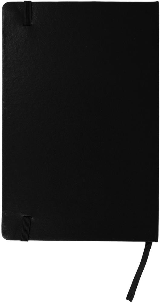 Carnet A5 quadrillé couverture PVC personnalisé SQUARED, dos (embossage)