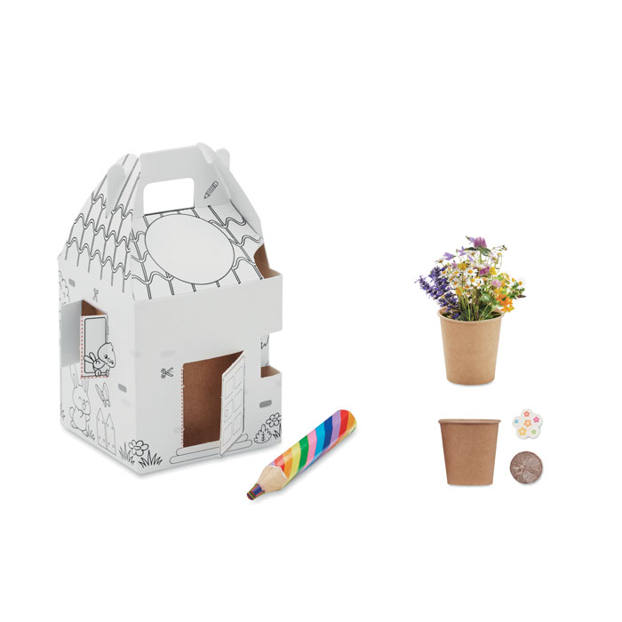 Kit de culture graines de fleurs personnalisé FULLHOUSE