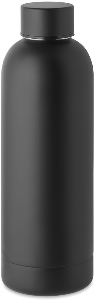 Gourde isotherme inox recyclé 500 ml personnalisée ATHENA, devant
