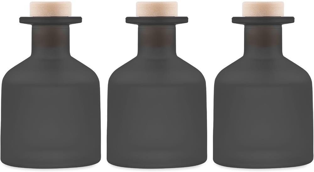 Diffuseur de parfum 100 ml verre dépoli personnalisé KAORI, étiquette