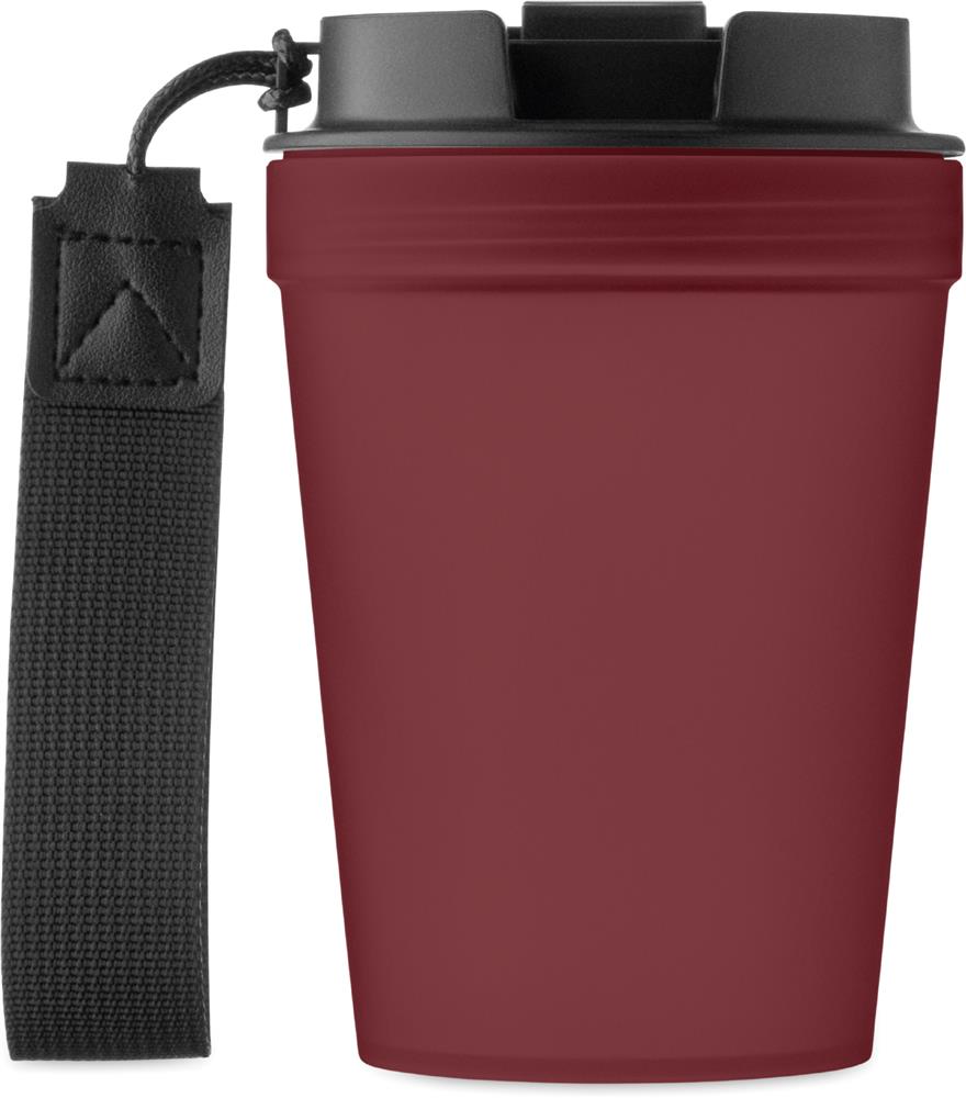 Gobelet PP 300 ml à dragonne personnalisé ISFORDEN TUMBLER, dos haut