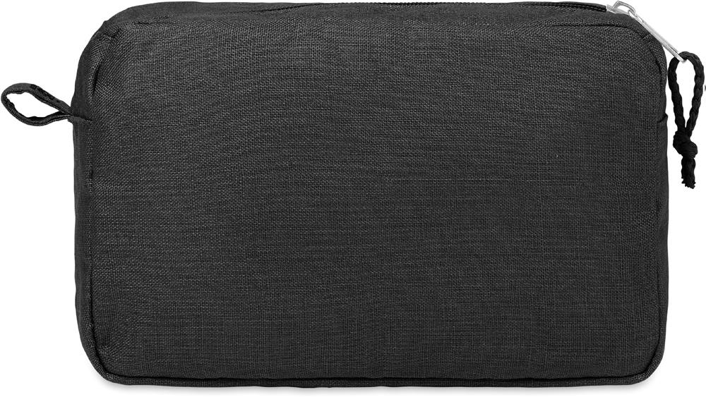 Trousse chanvre 200 g/m² personnalisée NAIMA COSMETIC, dos