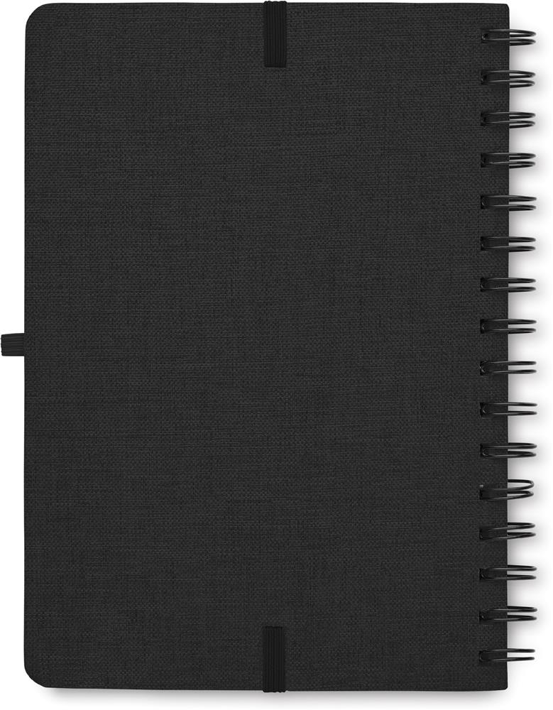 Carnet A5 RPET support de téléphone personnalisé STRATA, dos
