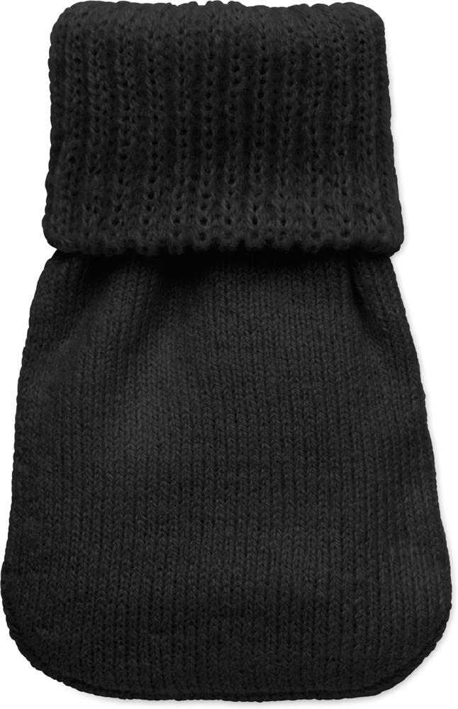 Chaufferette tricot réutilisable personnalisée WARMMUFF, côté 2