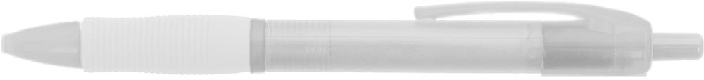Stylo bille ABS grip caoutchouc personnalisé MANORS, corps droite