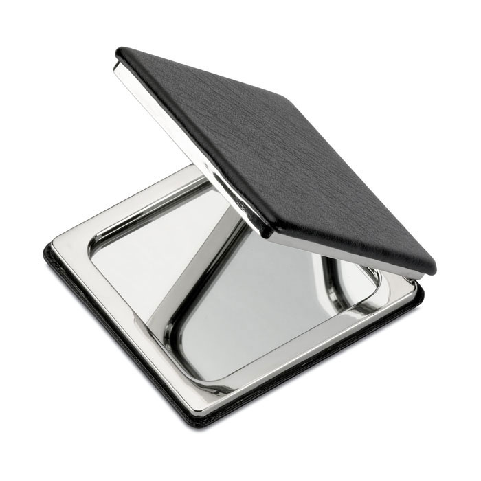 Miroir de poche carré magnétique personnalisé GLOW