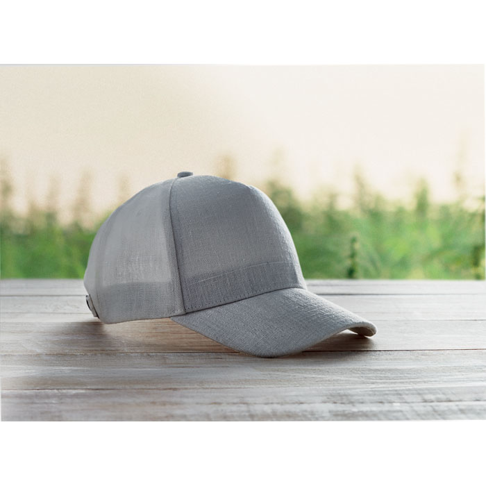 Casquette chanvre 370 g/m² personnalisée NAIMA CAP