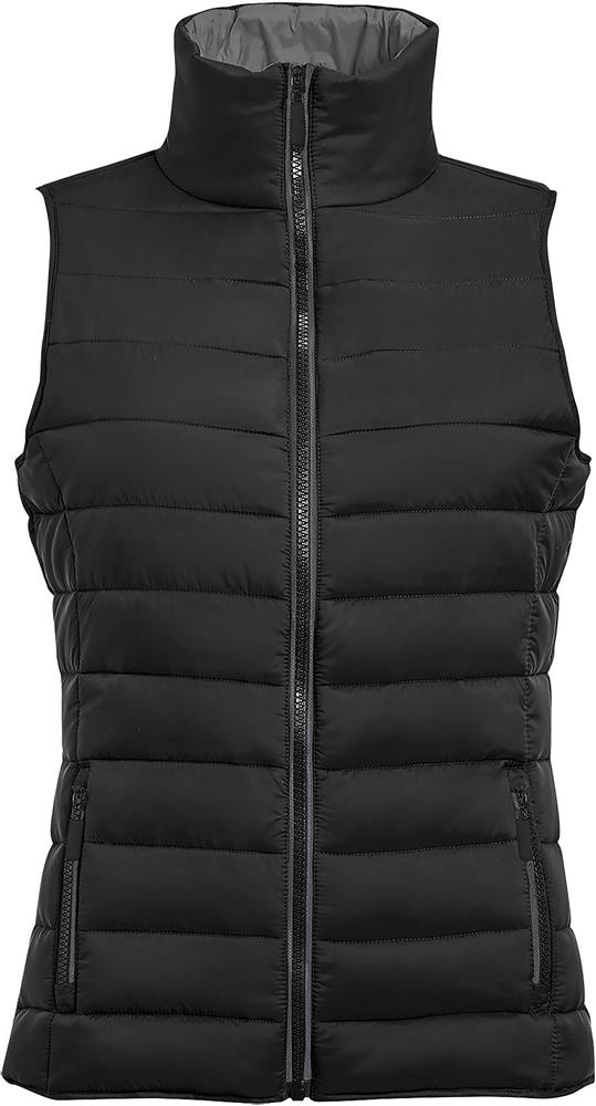 Doudoune sans manches femme personnalisée WAVE WOMEN, poitrine droite