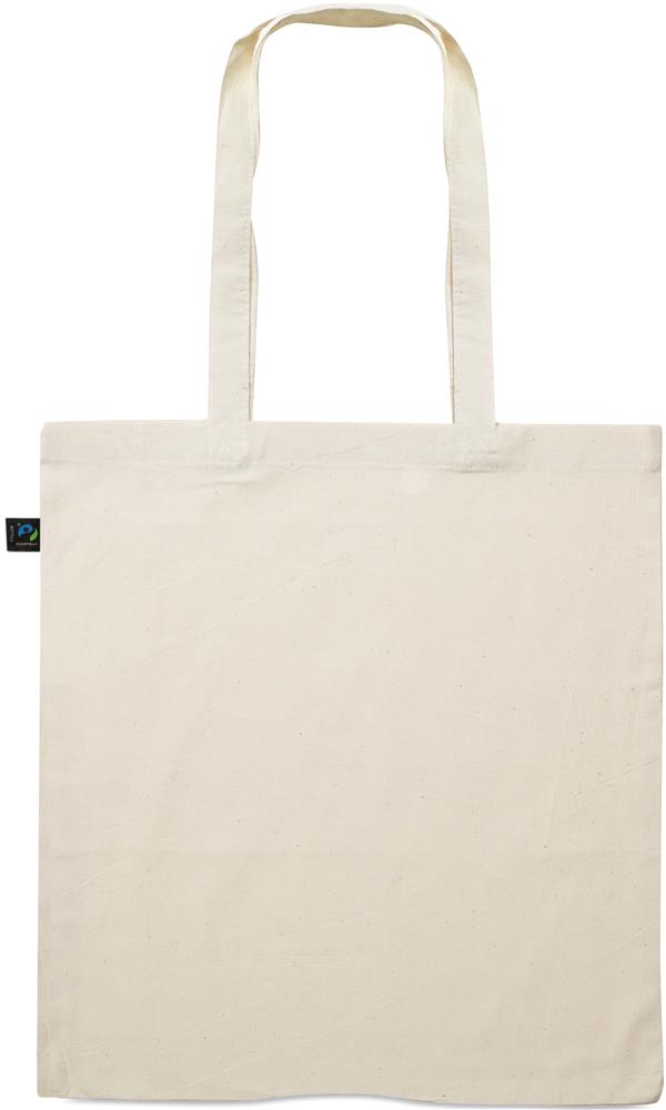 Tote bag coton équitable 140 g/m² personnalisé OSOLE, dos (transfert numérique)