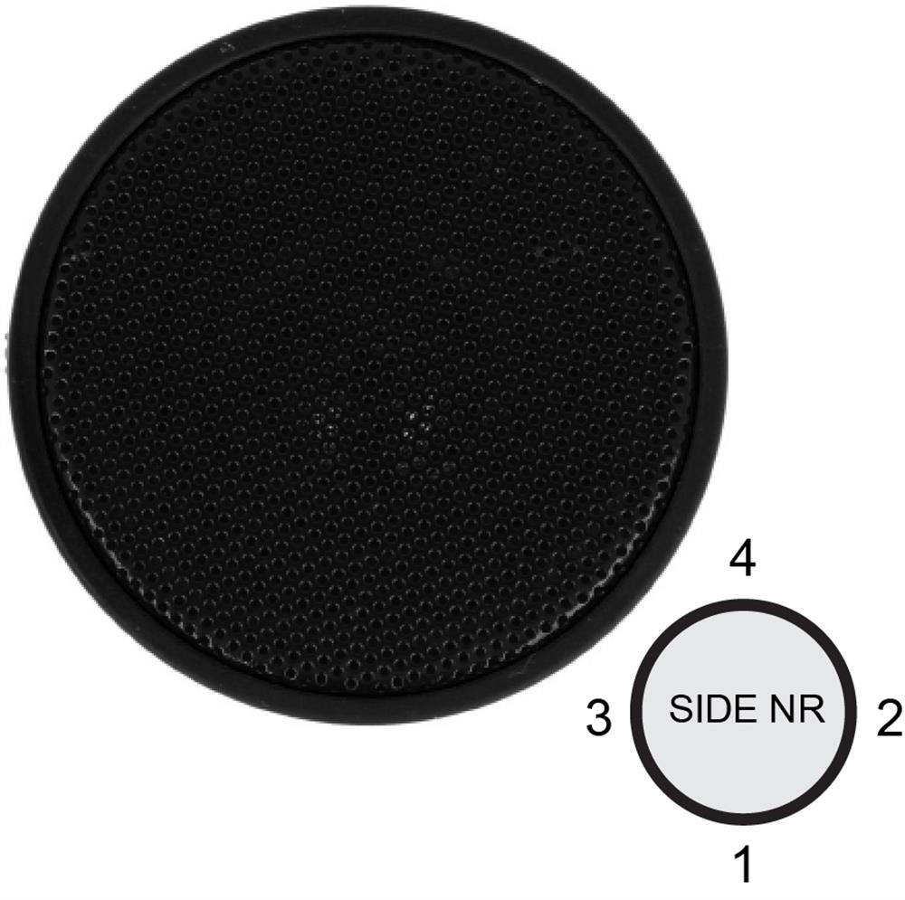 Enceinte sans fil 3 W personnalisée ROUND BASS, dessus