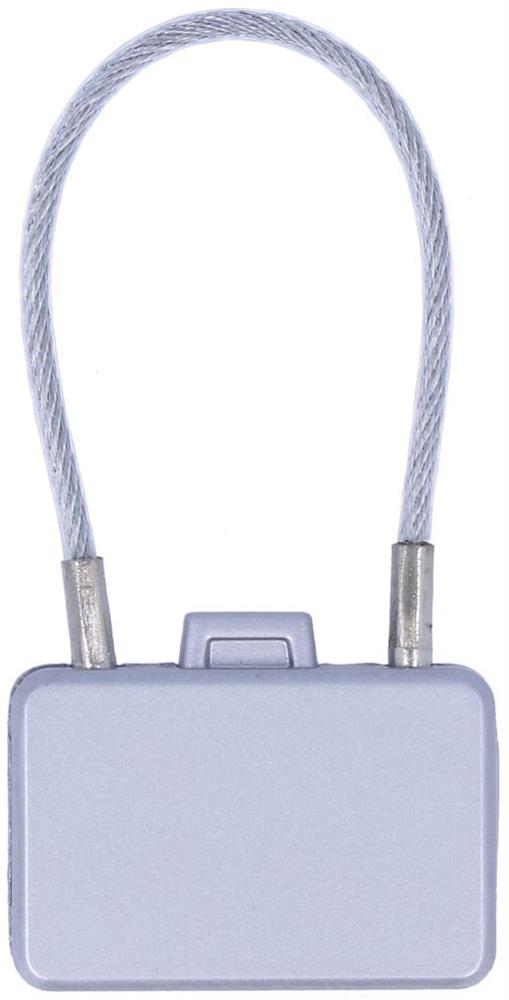 Cadenas de valise métal à code personnalisé THREECODE, dos