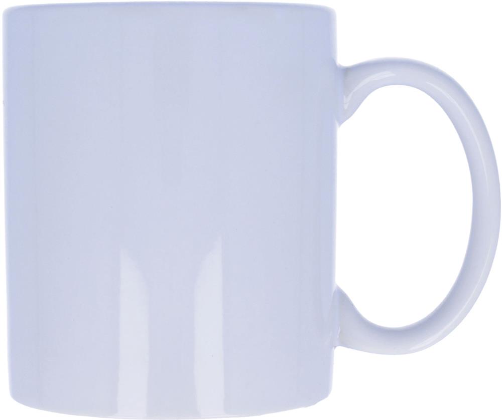 Mug céramique blanc 300 ml personnalisé DUBLIN, droite