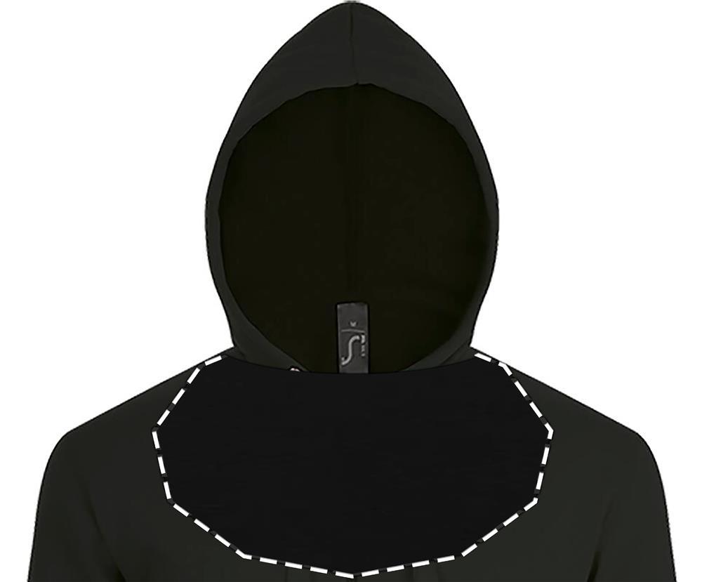 Sweat à capuche enfant 280 g/m² personnalisé SLAM KIDS, intérieur