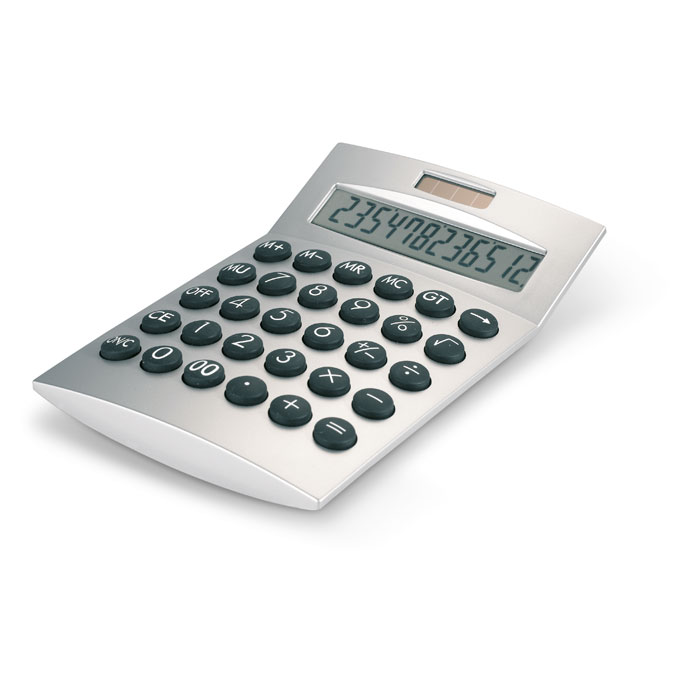 Calculatrice 12 chiffres personnalisée BASICS