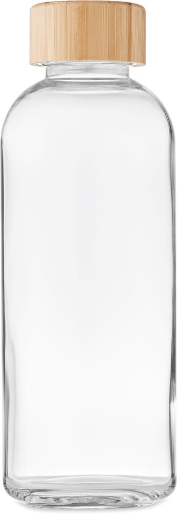 Bouteille verre et bambou 650 ml personnalisée FRISIAN, dos