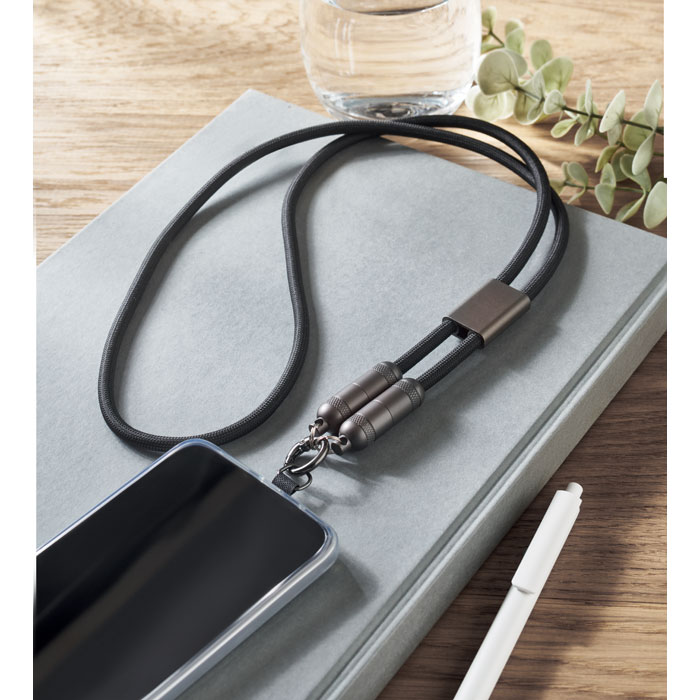 Lanyard câble de charge 60 W personnalisé SHAKA