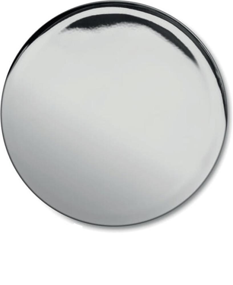 Baume à lèvres avec miroir personnalisé DUO MIRROR, dessus (gravure laser)