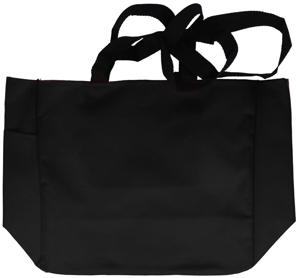 Sac shopping polyester 600D personnalisé CAMDEN, dos