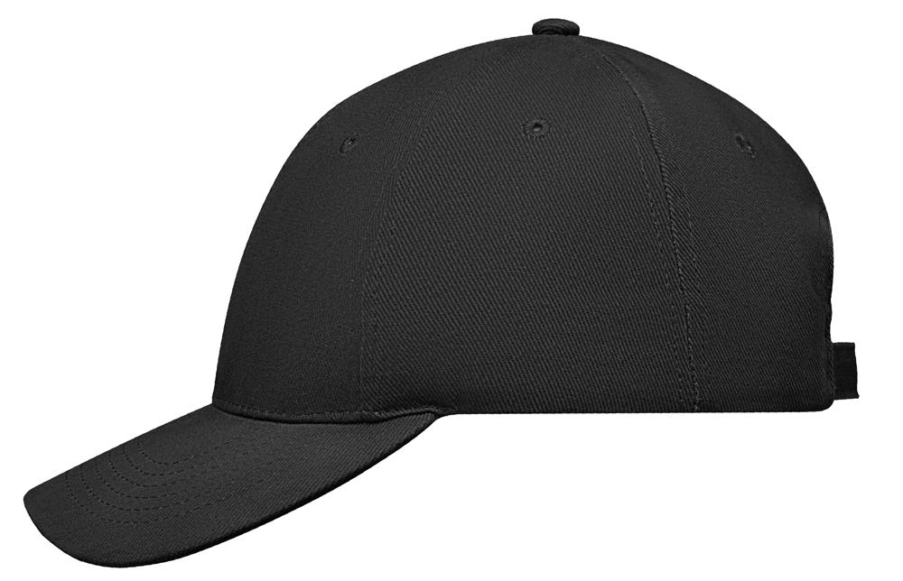 Casquette coton sergé personnalisée LONG BEACH SINGA, côté gauche
