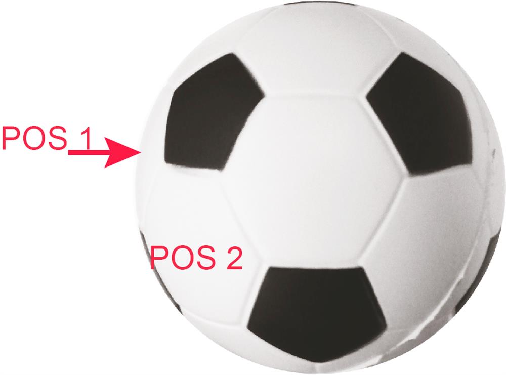 Balle anti-stress ballon de foot personnalisée GOAL, segment 3