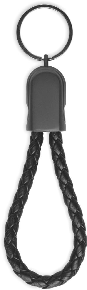 Porte-clés câble USB-C 60 W personnalisé FAULETI LOOP, côté 2