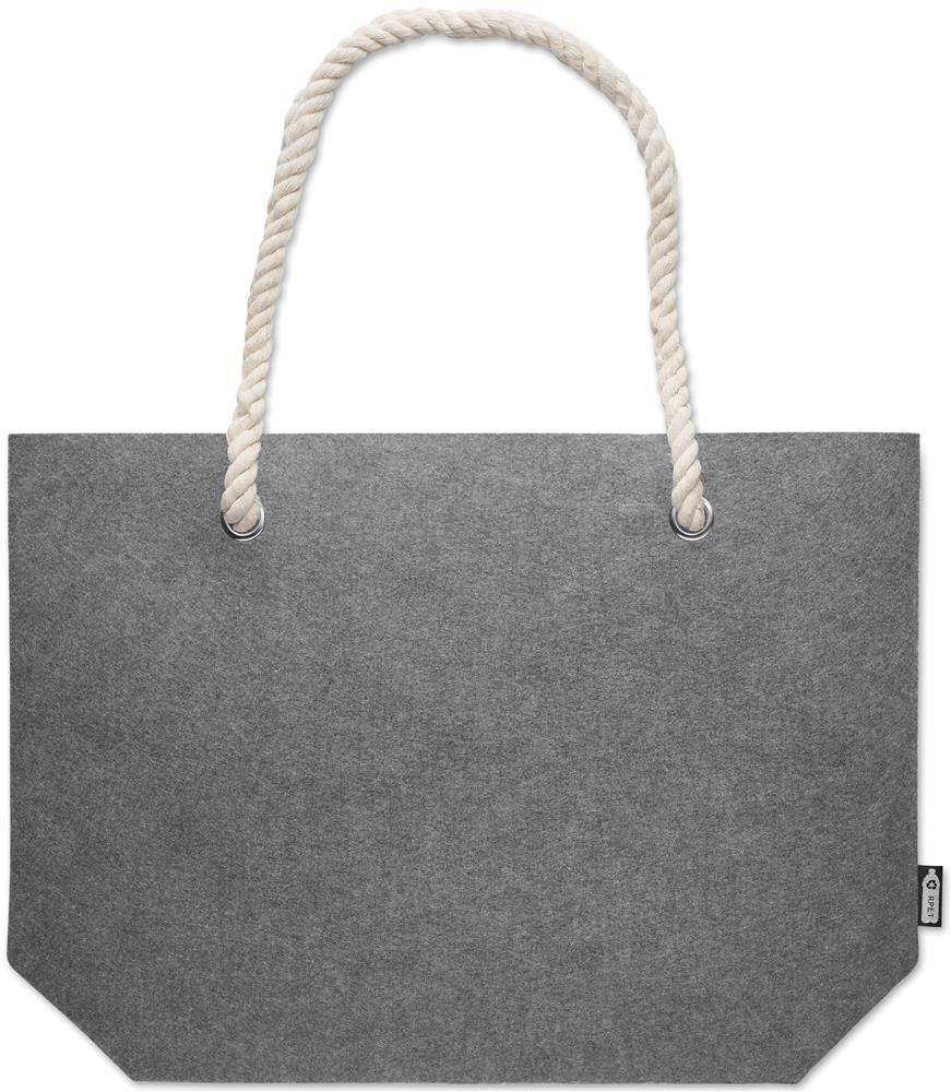 Sac de plage feutre RPET 2 mm personnalisé FELTSEA, côté 1