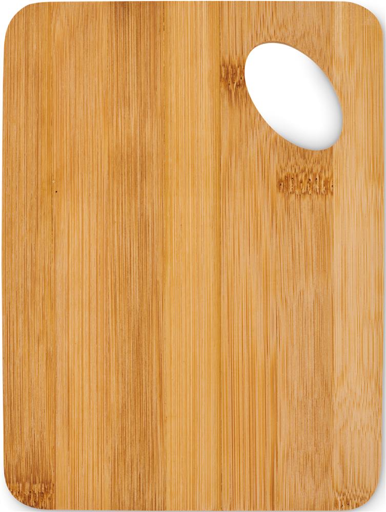 Set pique-nique 2 personnes inox bambou personnalisé HUDSON, cutting planche