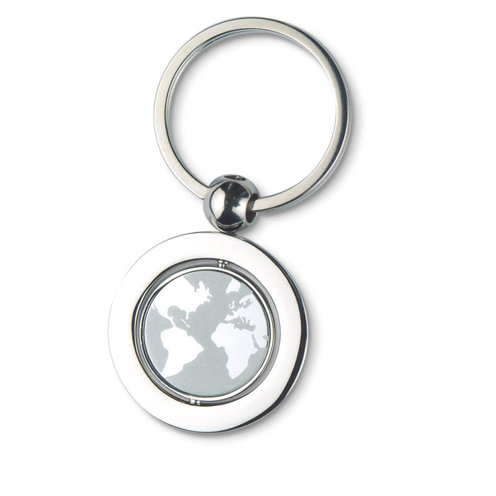 Porte-clés alliage de zinc personnalisé GLOBY