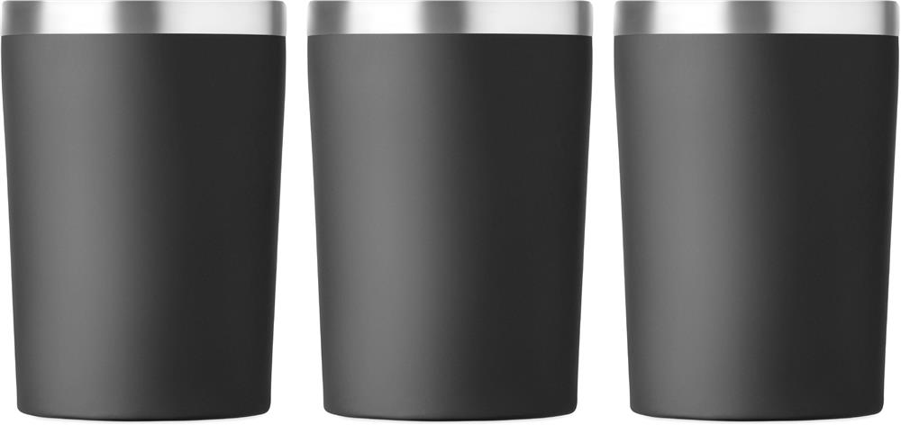 Gobelet isotherme inox recyclé 350 ml personnalisé COZYCUP, tour complet