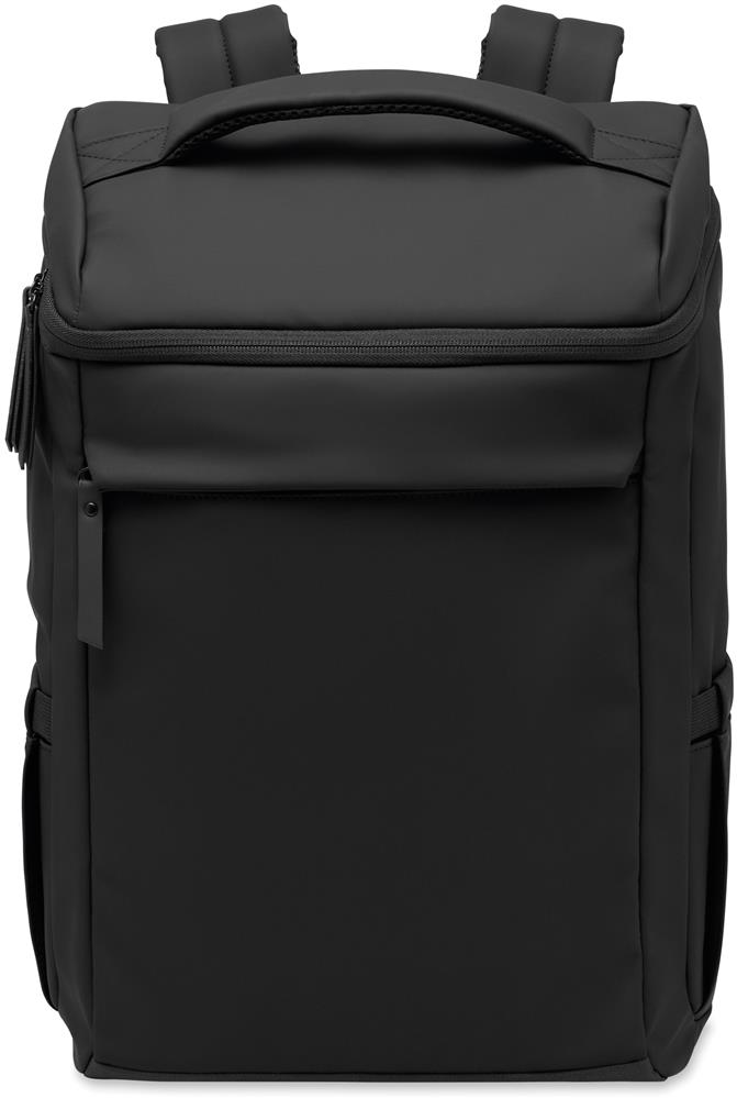 Sac à dos PU ordinateur 15'' personnalisé BOULDER, devant poche