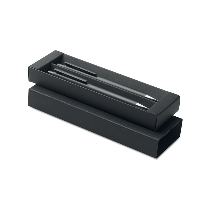 Parure stylos aluminium recyclé personnalisée ORWELL